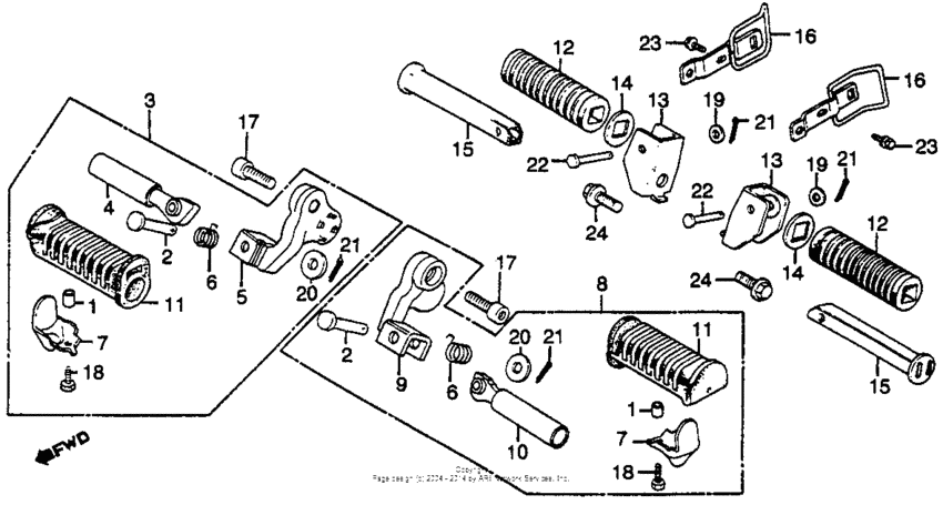 Footpegs