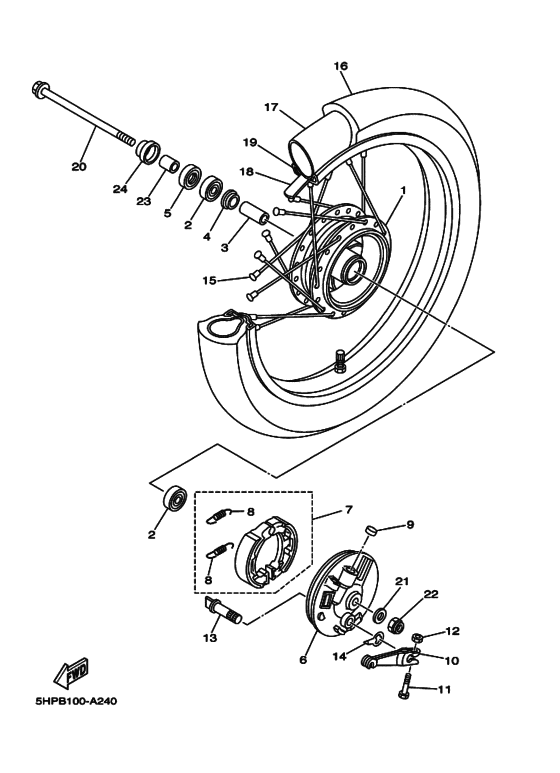 Transom + tube