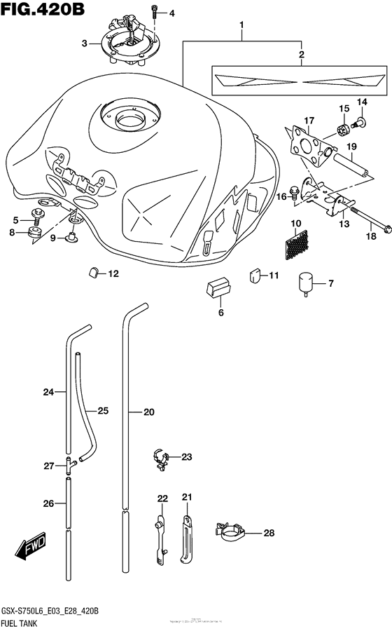 Fuel Tank (For Ysf)