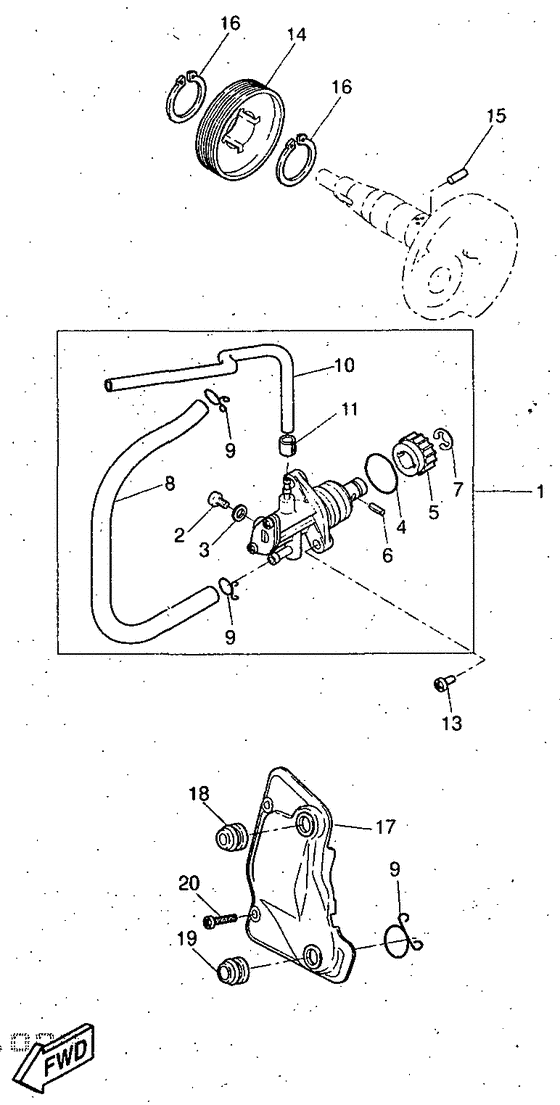 YQ50 Масляный насос