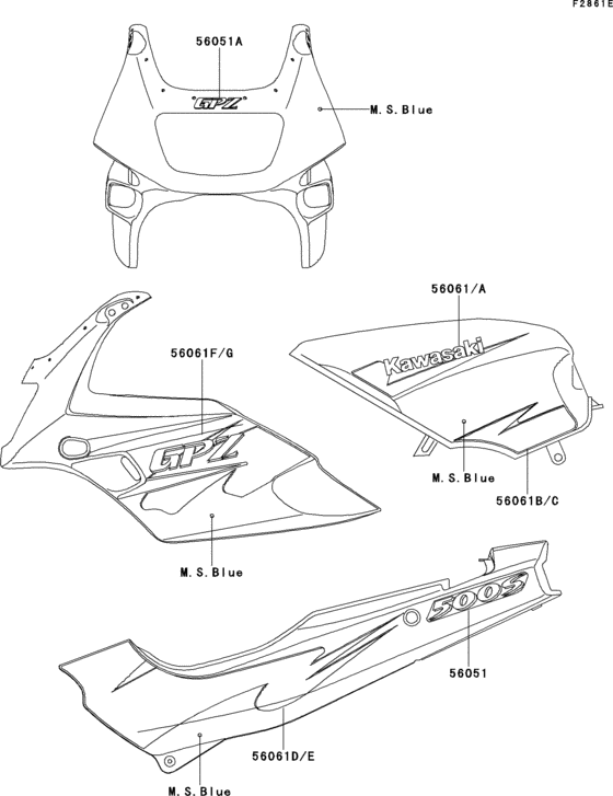  Decals(m.s.blue)(ex500-e2)