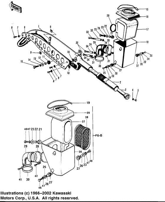 Air cleaner/muffler