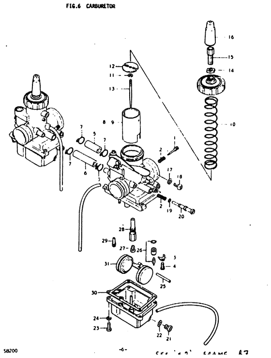 Carburetor assy