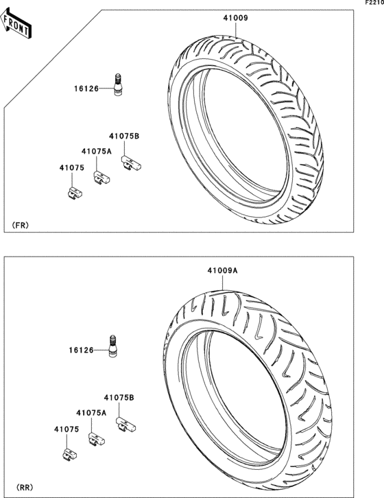 ER650 Покрышки