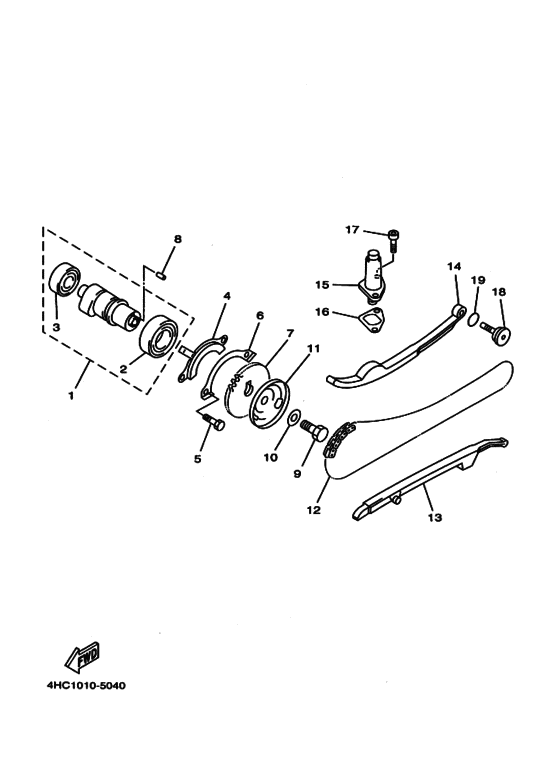 YP250C ｶﾑｼﾔﾌﾄ & ﾁｴｰﾝ