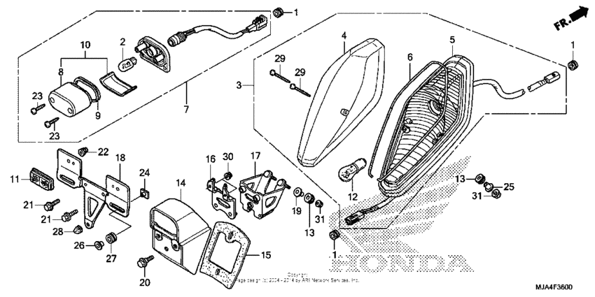VT750CA Taillight (1)