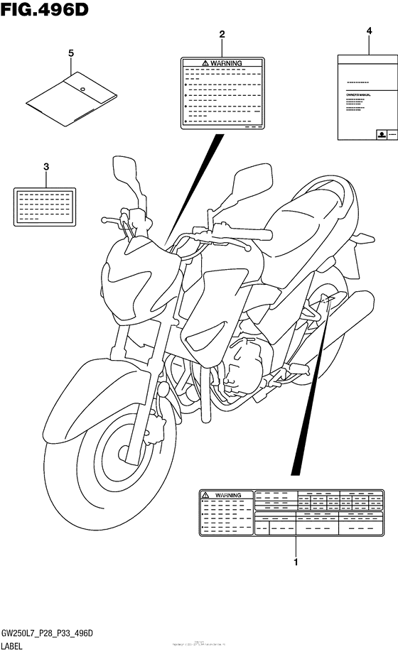 Label (Gw250Zl7 P33)