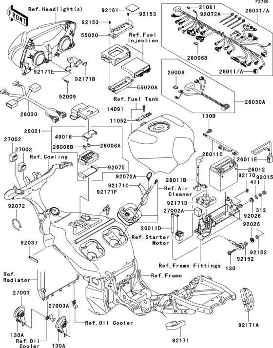Chassis electrical equipment(1/2)