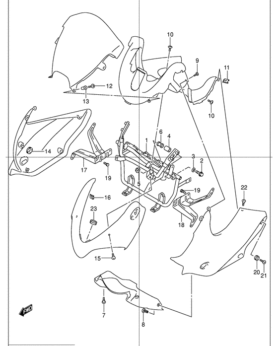 Cowling installation parts