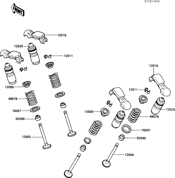 ZG1200 Клапана