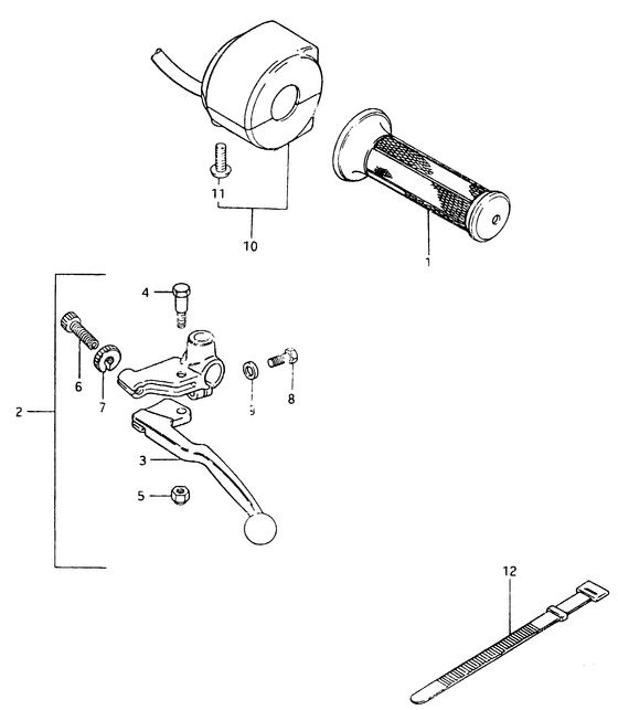 Left handle switch