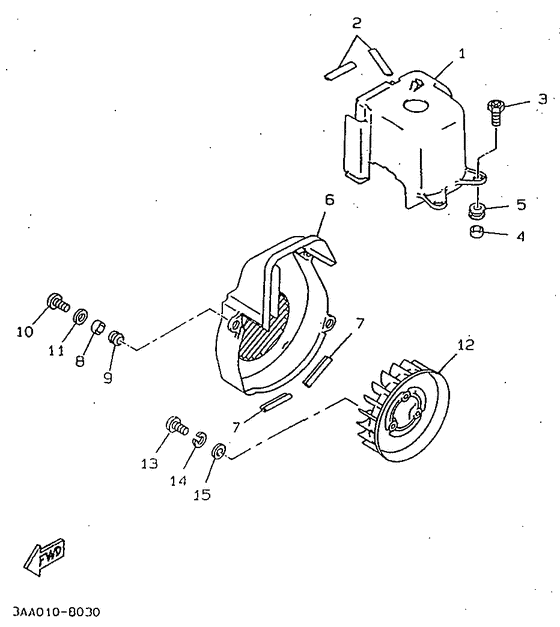 CW50 Кожух вентилятора