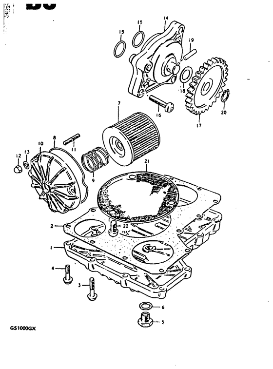 Oil pump - oil filter