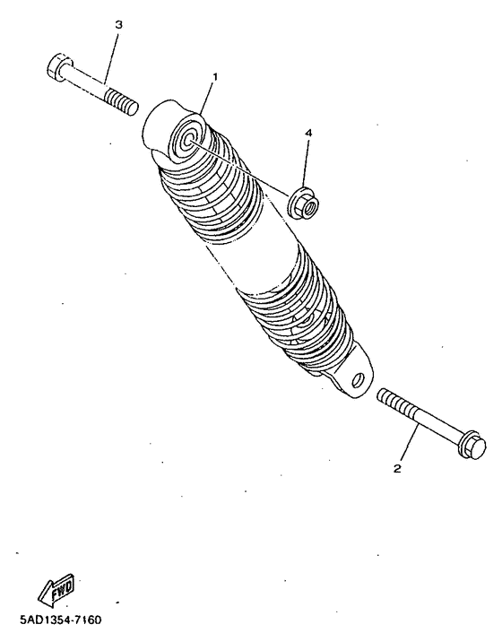 YN50R Задняя подвеска