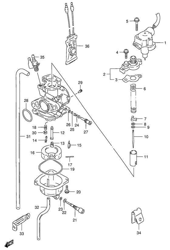 Carburetor assy