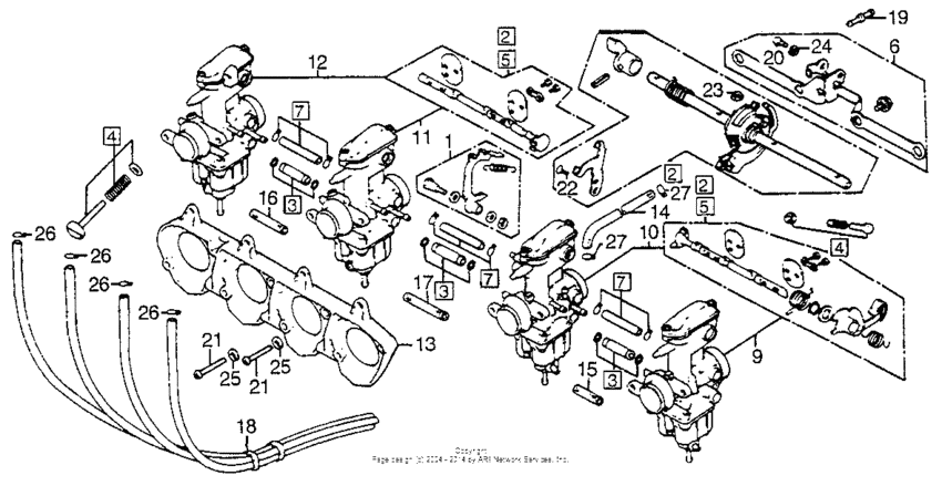 Carb. (assy., link)