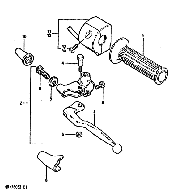 Left handle switch