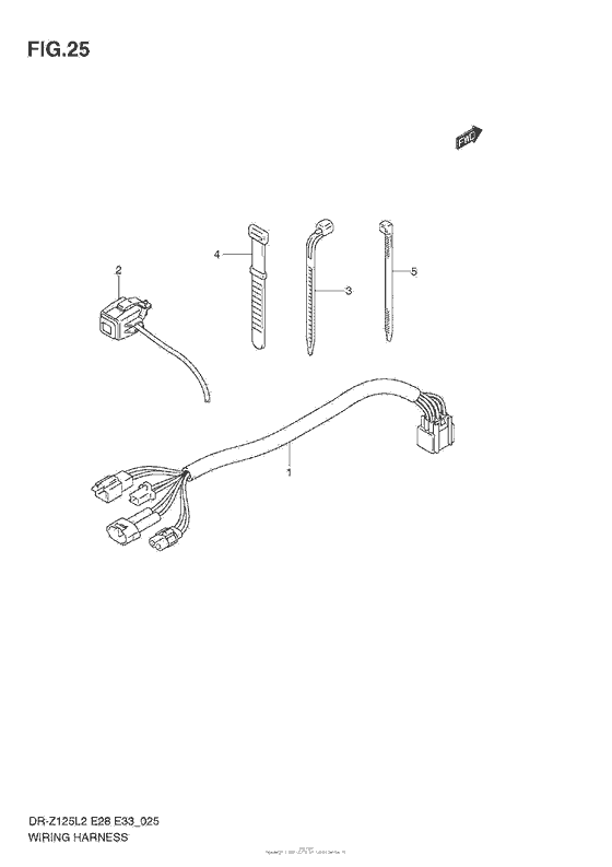  Wiring Harness (Dr-Z125L E33)
