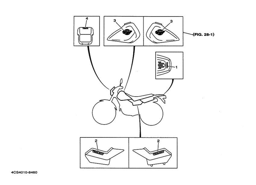 TW200 ｸﾞﾗﾌｲﾂｸ. ｴﾝﾌﾞﾚﾑ
