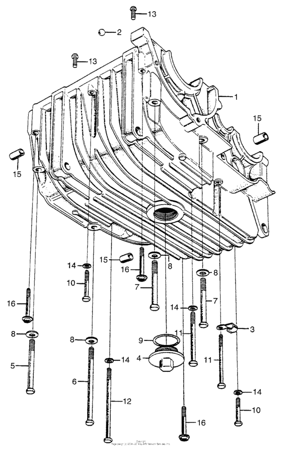 Lower crankcase