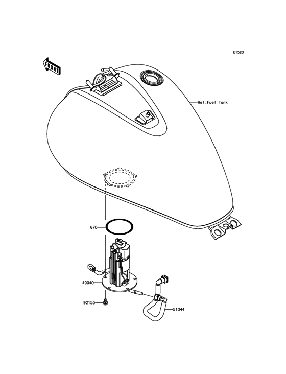 VN900 Топливный насос