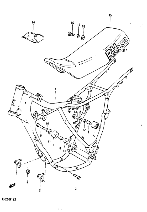 Frame - seat