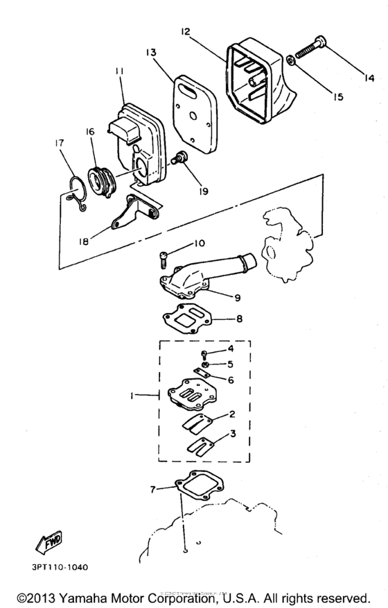 PW50K1 Впускная система