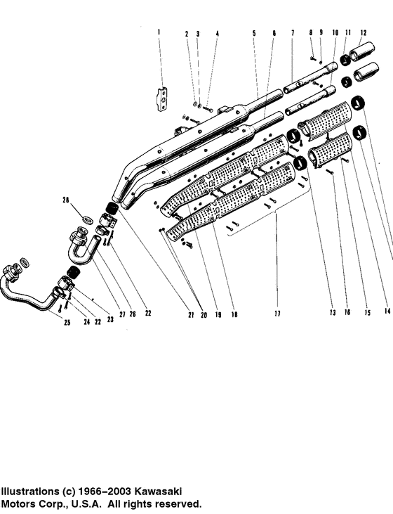 Muffler comp