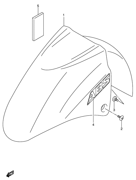 AN650 Переднее крыло