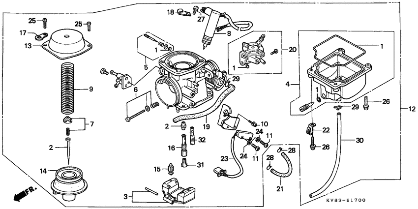 Carburetor assy