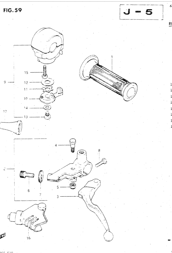 Left handle switch