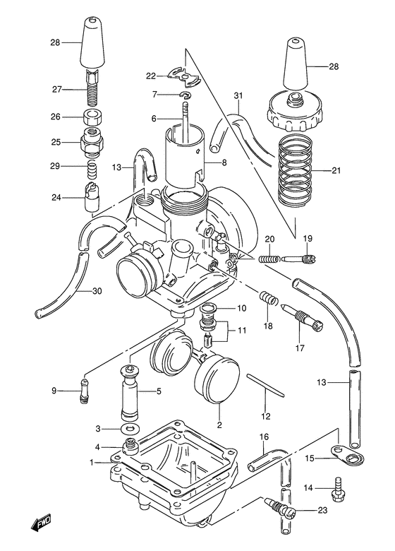 Carburetor assy