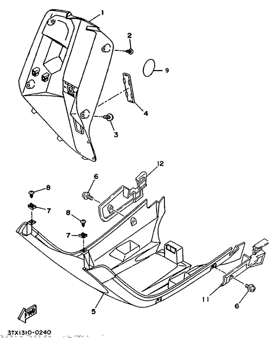 CW50 Ветровое стекло