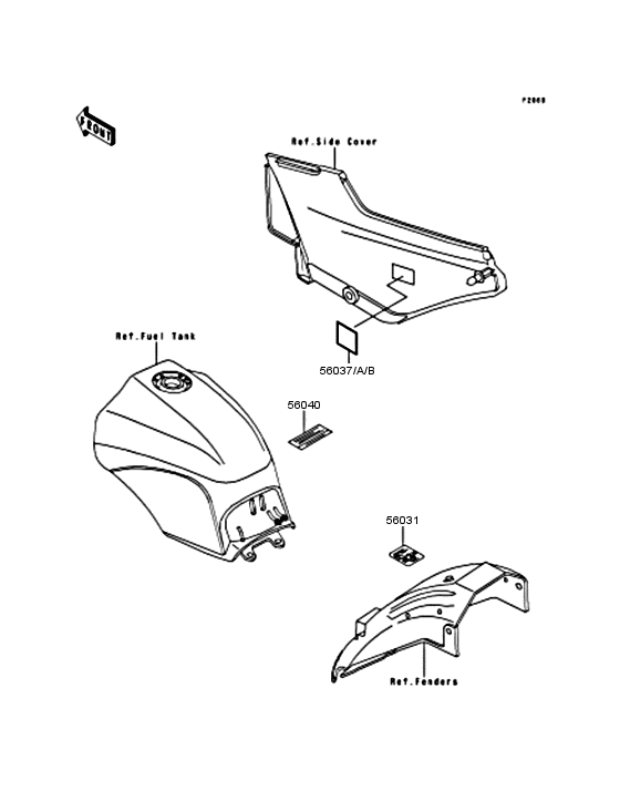 ZX900 Наклейки
