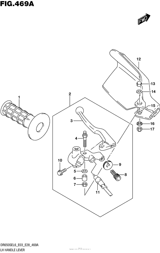 Lh Handle Lever