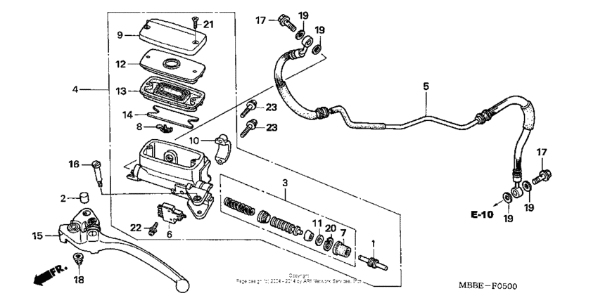 Clutch master cylinder 05