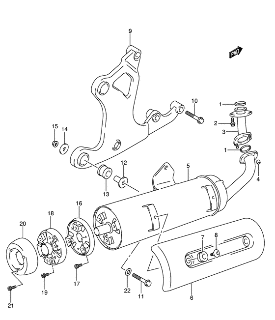 Muffler comp