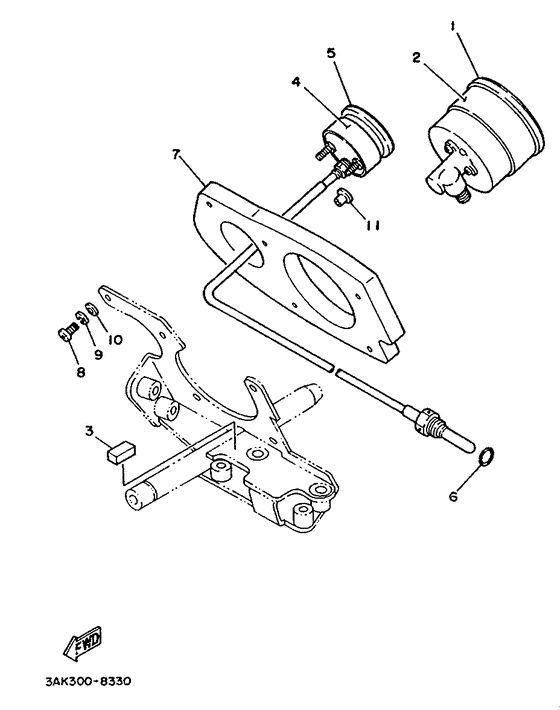 TZ250U Приборы
