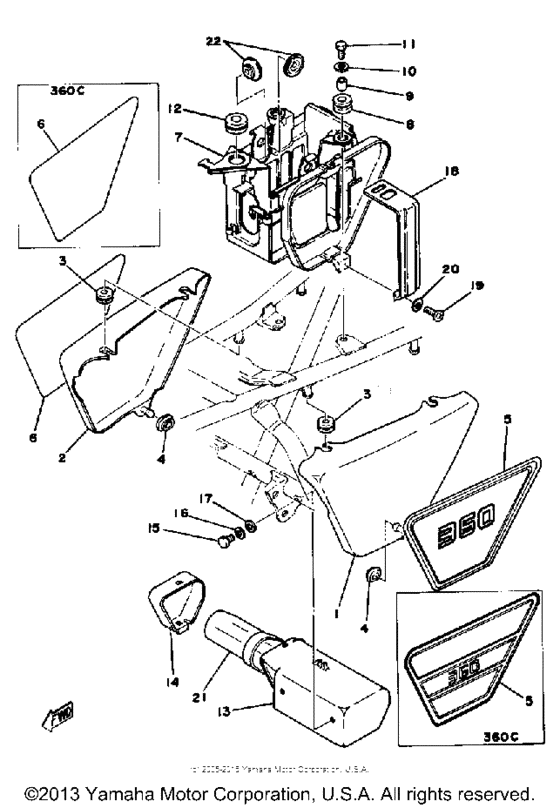 Side cover battery box
