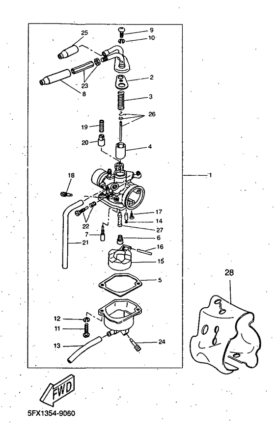 CW50 Карбюратор