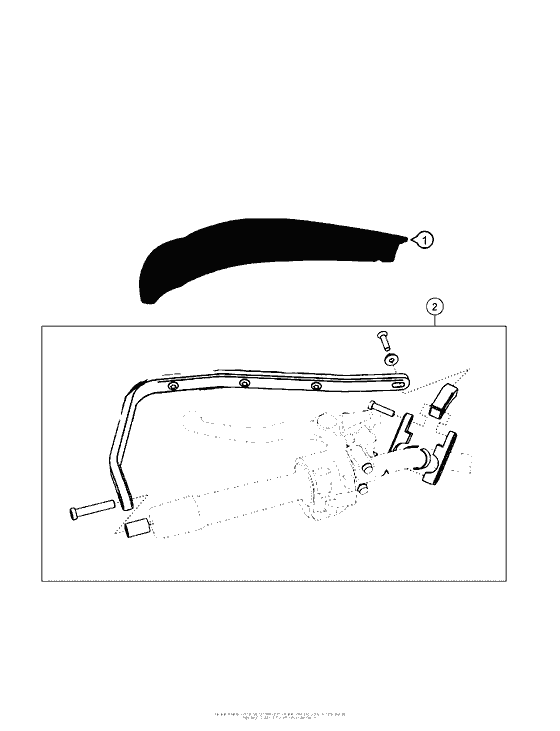 KLE650 Hand Guards              )