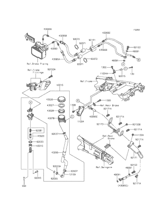 Rear Master Cylinder(1/2)