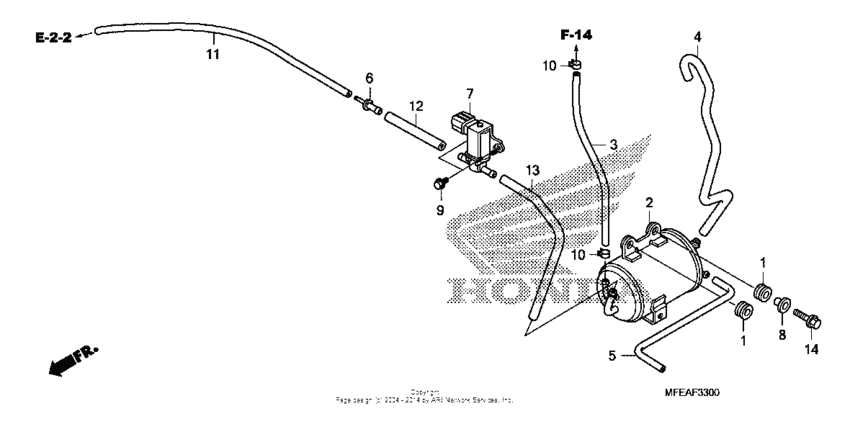 VT750C2B Канистра осушителя