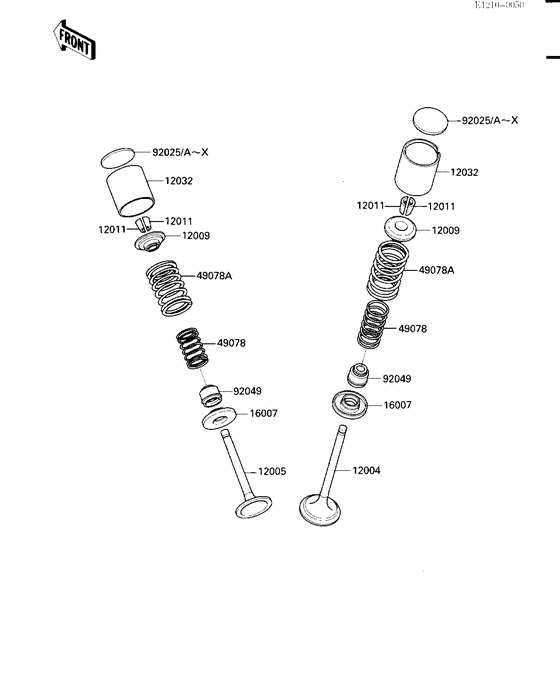 KL600 Клапана
