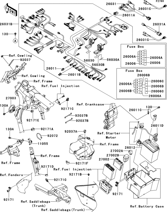 Chassis electrical equipment(b9f)