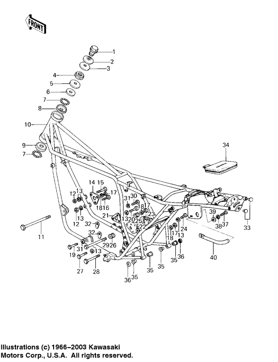 Frame/frame fittings