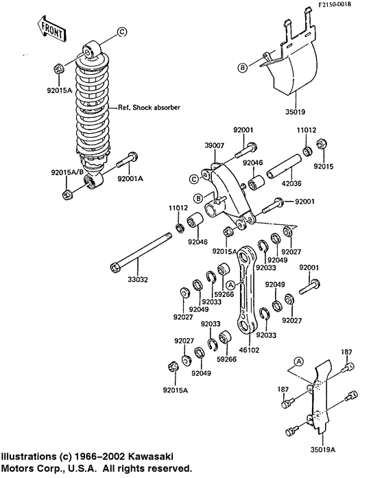 Suspension ignition coil