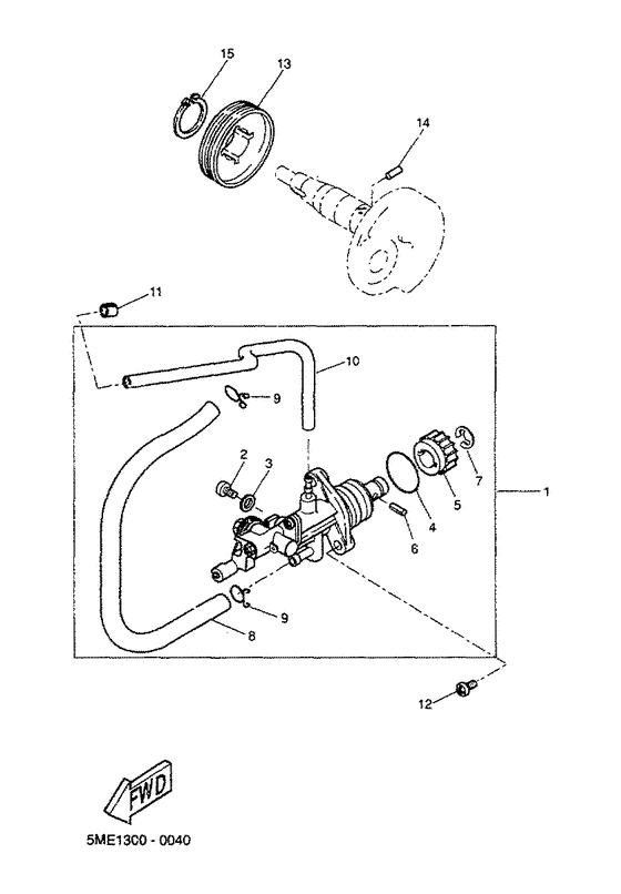 YQ100 Масляный насос