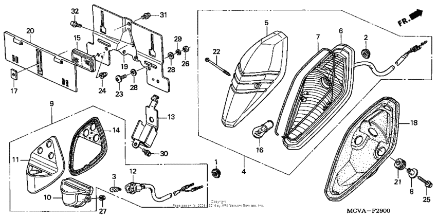 VTX1800R2 Taillight (1)