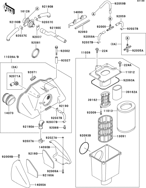 Air cleaner(1/2)